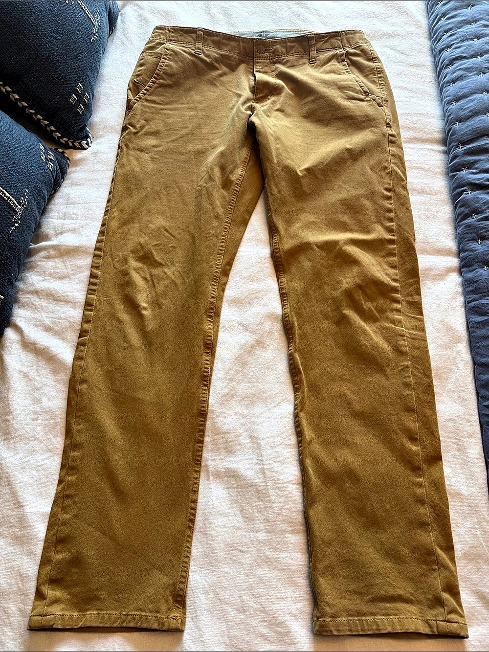 Dockers Smart 360 Flex Alpha Slim Tapered Pants Brown Waist 32